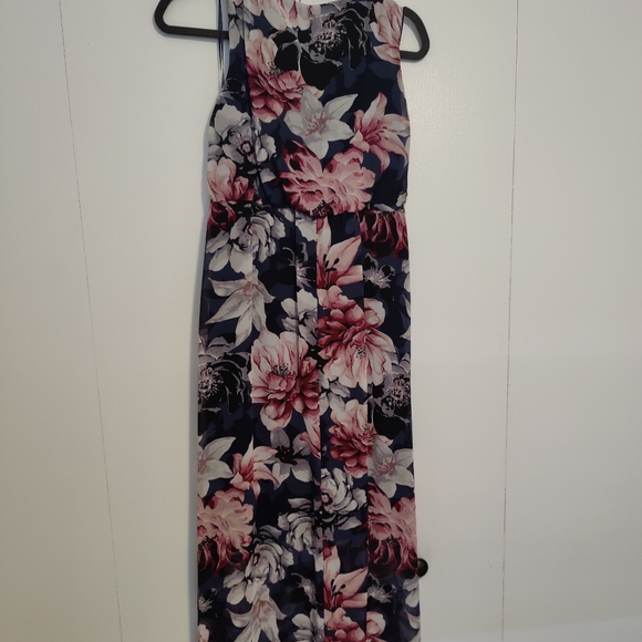 Midi floral dress - Picture 1 of 3